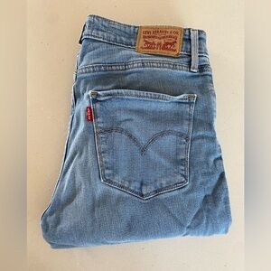 Levi 721 High Rise Skinny Jeans